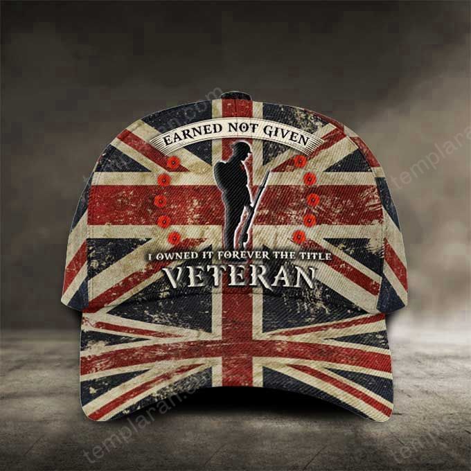 Personalized UK Veteran Cap HP