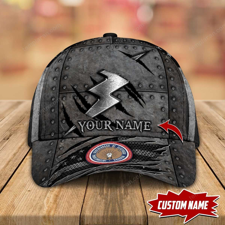 PERSONALIZED ELECTRICIAN CAP