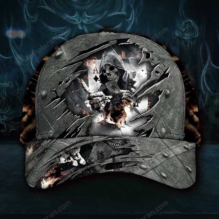 Personalized Skull Cap HP