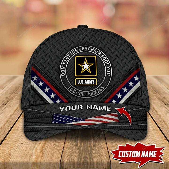 UNITED STATES ARMY PERSONALIZED CAP