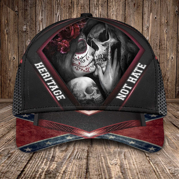 Confederate Flag Skull Cap tdh | hqt-30dd021