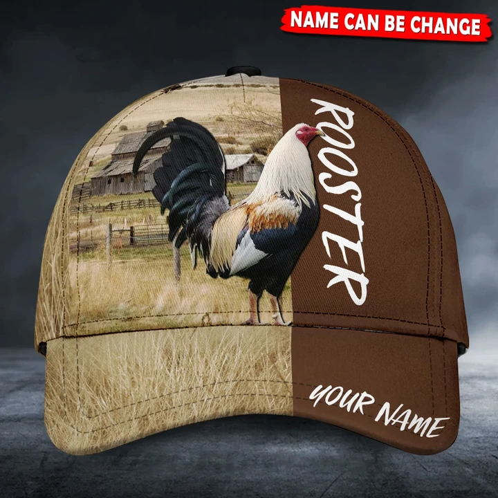 Customized Rooster, Cockfight Classic Cap