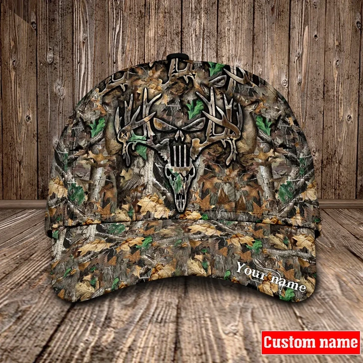 PERSONALIZED NAME DEER HUNTING  Cap KNV-30DD236