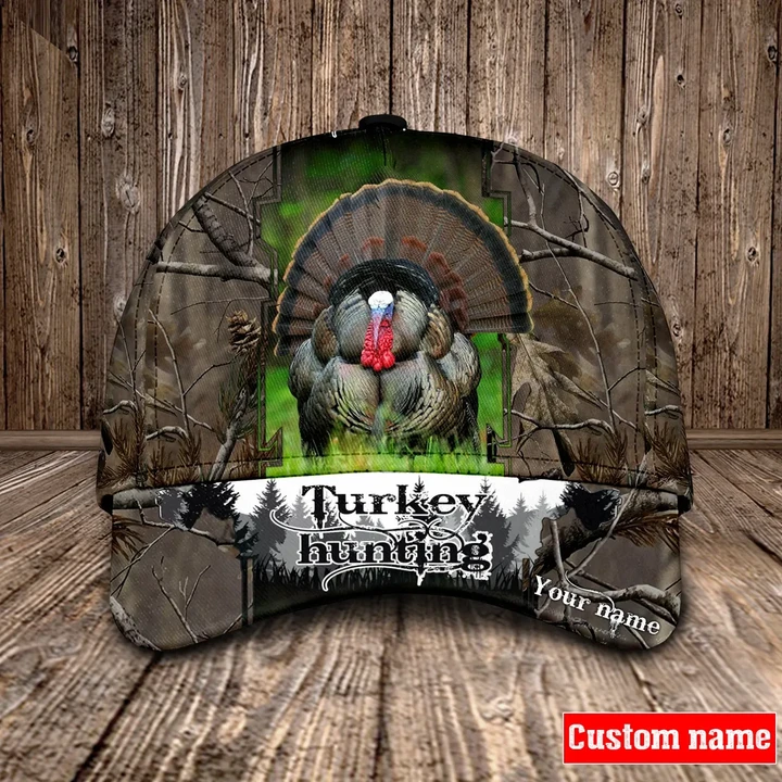 PERSONALIZED NAME TURKEY HUNTING  Cap KNV-30DD241