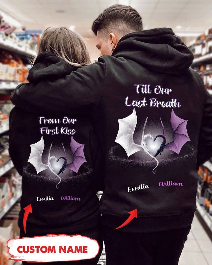 Personalized Till Our Last Breath Dragon Hoodie Dreamship