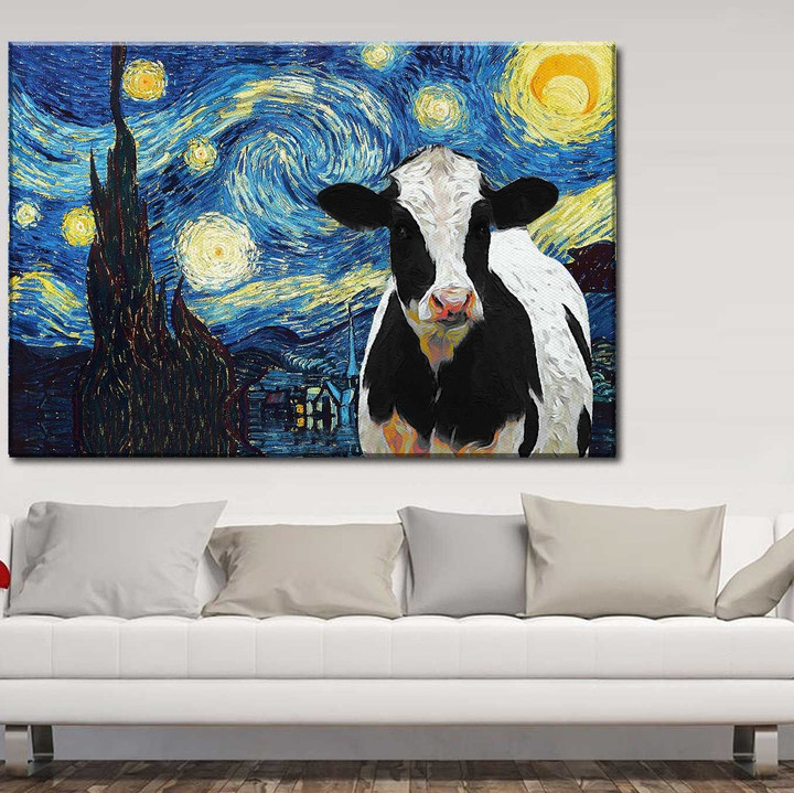 Dairy Cattle Canvas 3 Size Template NVL-15DD08 Dreamship
