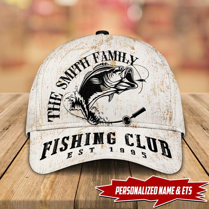 Personalized Fishing Club Classic Cap nla-30tp006