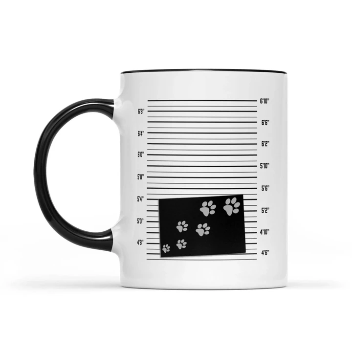 Personalied Dog Accent Mug Dreamship 11oz Black Accent