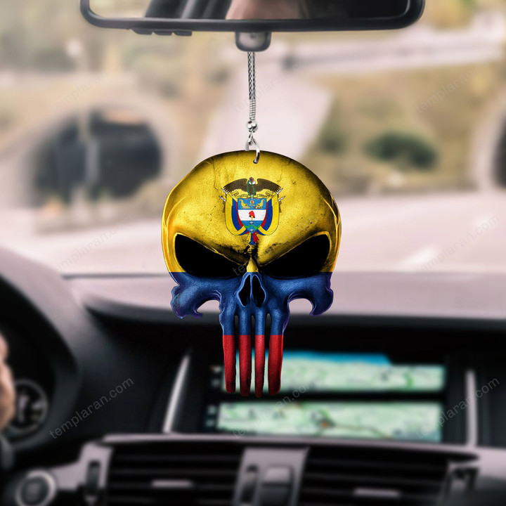 Colombia Punisher CAR HANGING ORNAMENT HQT-37CT15