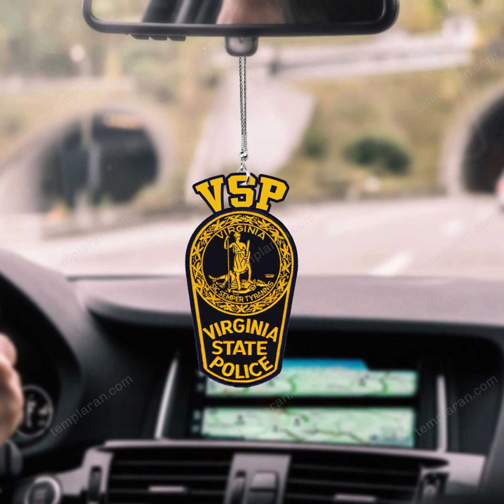 Virginia State Police CAR HANGING ORNAMEN tdh | hqt-37sh004