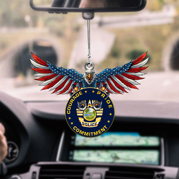 Orlando Police Department CAR HANGING ORNAMEN tdh | hqt-37TP028