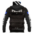 Antioch Police Department APD California CA State Hoodie With Neck Gaiter | 3D Full Printing Hoodie Mask