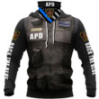 Allentown Police Department APD Pennsylvania PA State Hoodie With Neck Gaiter | 3D Full Printing Hoodie Mask