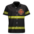 Firefighter Button Shirt 3D Full Printing