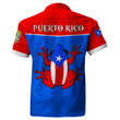 Puerto Rico Button Shirt 3D Full Printing