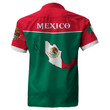 Mexico Button Shirt 3D Full Printing