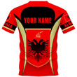 Customize Name Albania Expat Limited edition 3D Full Printing