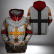 Knight Templar Armor 3D Shirt Limited Edition