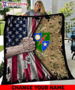 personalized name 75th ranger regiment Blanket 3D Printing