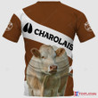 CHAROLAIS CATTLE 3D Full Printing