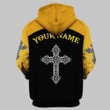 PERSONALIZED NAME LESS OF ME- MORE OF YOU JESUS LORD 3D Full Printing