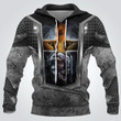Knight templar armor hoodie 3D Full Printing