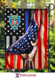 boston university police Flag 3D Full Printing