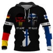 German my home finland my blood hoodie 3D Full Printing