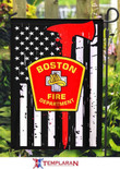 Boston Fire Department Flag 3D Full Printing