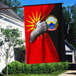 macedonia Flag 3D Full Printing
