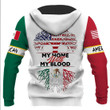American my home mexican my blood hoodie 3D Full Printing