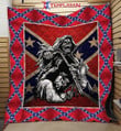 Biker Redneck Confederate Flag Blanket 3D Printing HQT-QCT00051