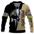 PERSONALIZED NAME Police 3D Full Printing