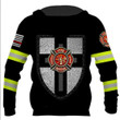 Personalized Name and Department Firefighter 3D Full Printing