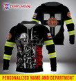 Personalized Name and Department Firefighter 3D Full Printing