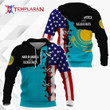 Kazakh nationality hoodie 3D Full Printing