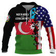 Azerbaijani nationality hoodie 3D Full Printing