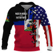 Haitian nationality hoodie 3D Full Printing