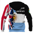 Argentine nationality hoodie 3D Full Printing