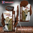 Jersey cattle 3D Full Printing