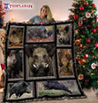 Boar Hunting Blanket 3D Printing PM-QHN0112