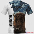 BISON CATTLE 3D Full Printing
