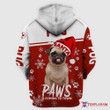 Pug - Santa Paws is comming to town 3D Full Printing
