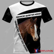 American Quarter Horse Limited edition 3D Full Printing