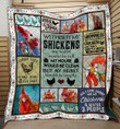 Chicken Limited Edition Blanket 3D Printing DML-QHG00074
