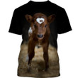 Limited edition 3D Full Printing Cow 3d shirt