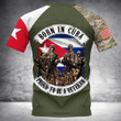 Cuba Veteran 3D Shirt Full Printing