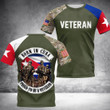 Cuba Veteran 3D Shirt Full Printing
