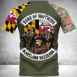 Maryland Veteran 3D Shirt Full Printing