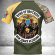 New Jersey Veteran 3D Shirt Full Printing